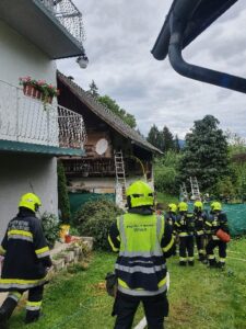 Brand Wohnhaus